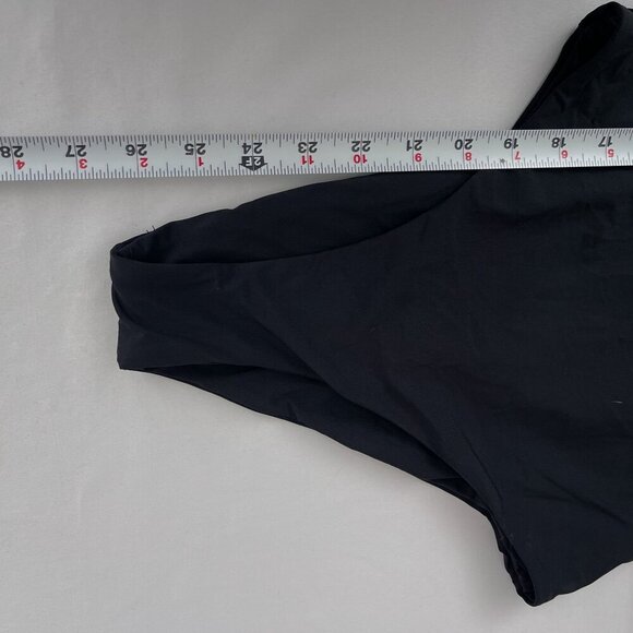 Tavik Swimwear Black One-Piece Swimsuit Scoop Neck Cutout Adjustable Straps M - Picture 8 of 10